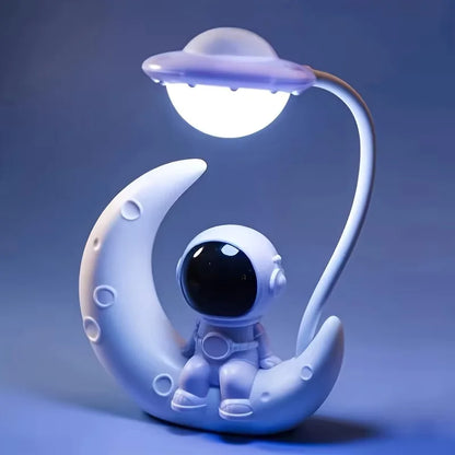 Astronaut on the Moon LED Night Light